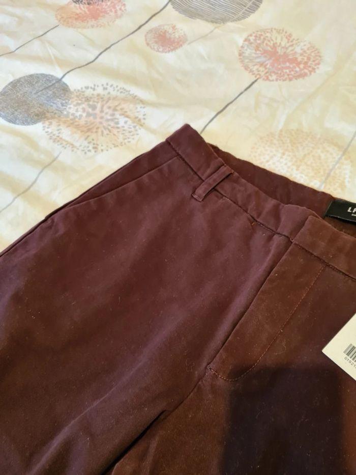 Pantalon bordeaux - photo numéro 3