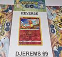 Carte Pokémon Reverse Salamèche 008/078 EB10.5 Epée Bouclier Pokémon Go FR NEUF