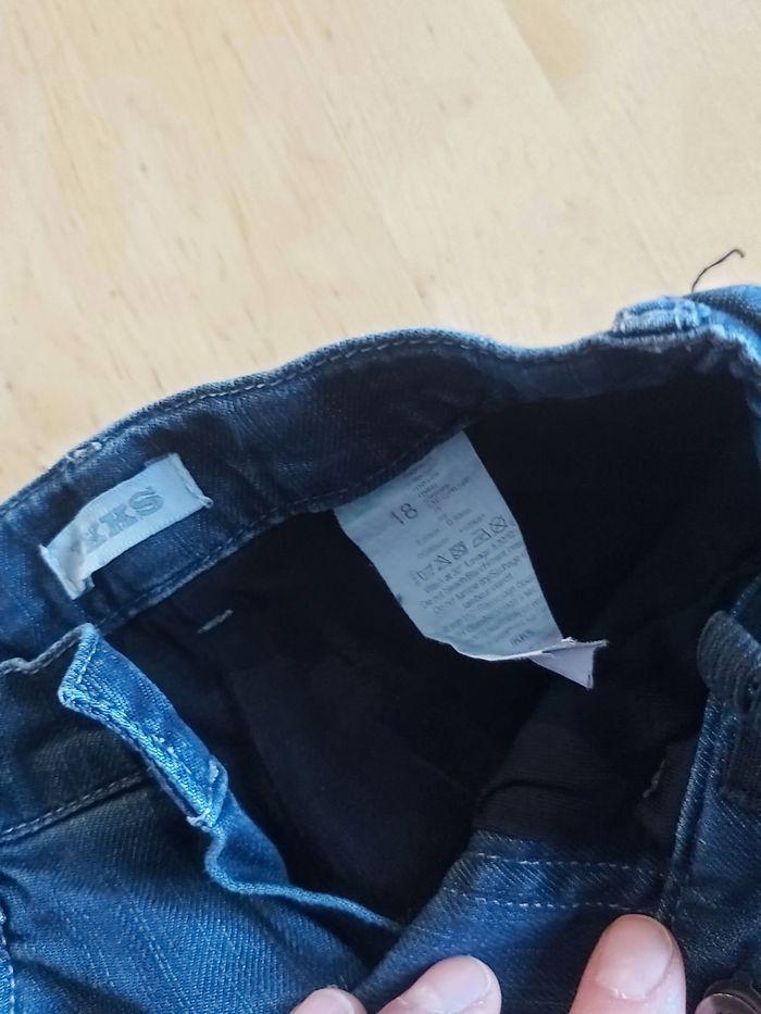 Lot de 2 jeans ikks 18 mois garçon dont 1 doublé - photo numéro 4