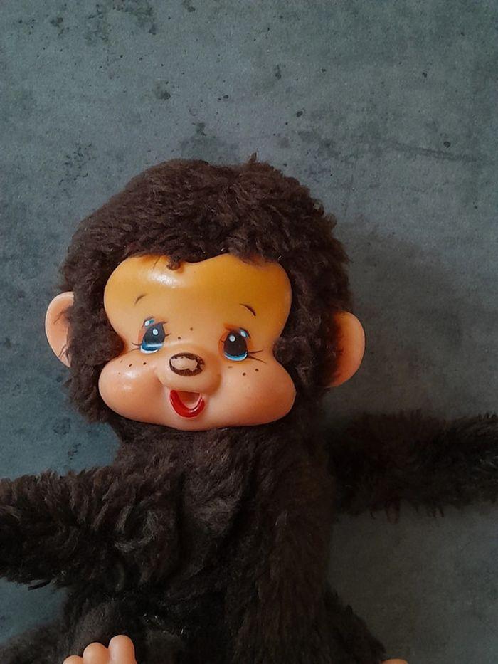 Peluche vintage Kiki - Monchhichi à scratch - photo numéro 3