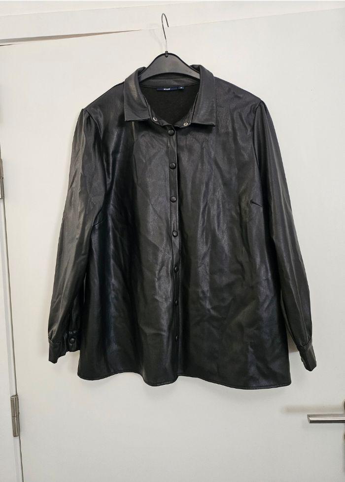 Veste simili cuir - photo numéro 1