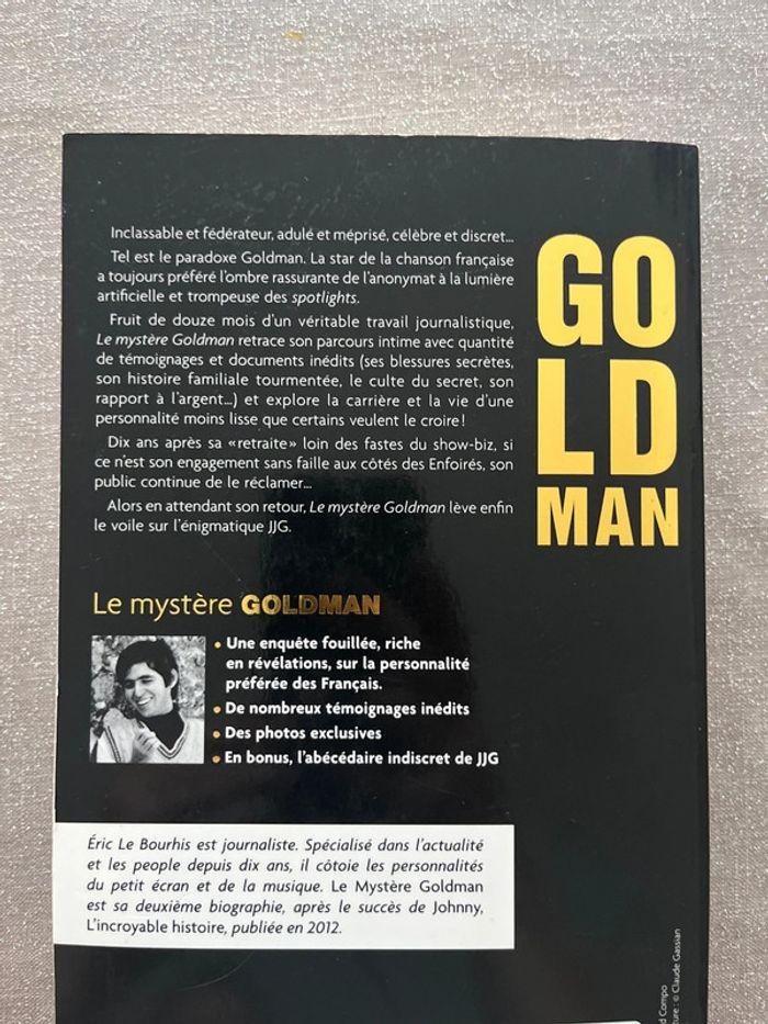 Livre : Le mystère Goldman - photo numéro 2