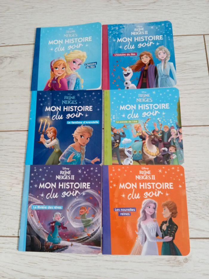 Lot 6 livres Reine des Neiges