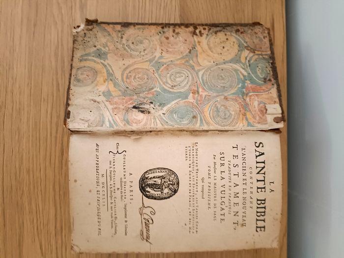 3tomes sainte bible 1742 - photo numéro 8