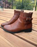 Bottines marron