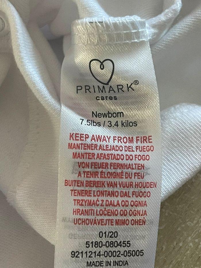 Body à bretelles Naissance Primark - photo numéro 3