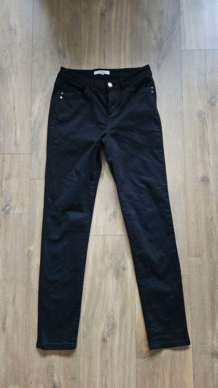 Jeans noir, taille 36, Morgan - photo numéro 1