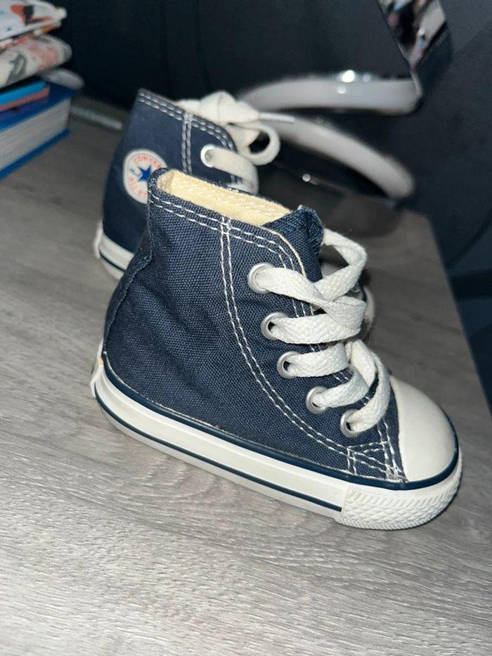 Converse bleu - photo numéro 2