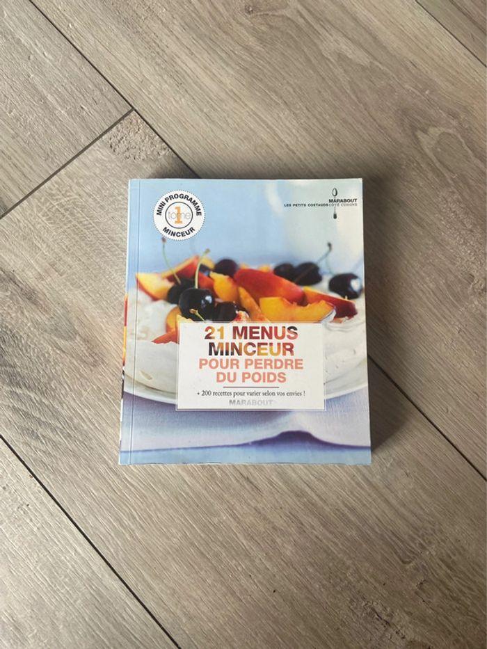 Livre cuisine menu minceur - photo numéro 1