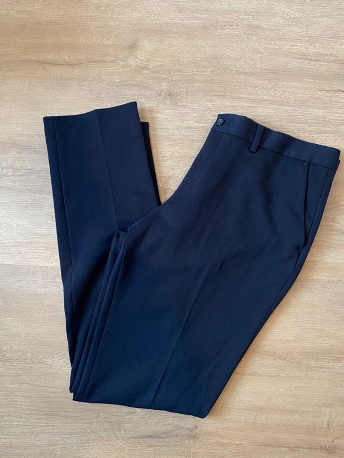 Pantalon de costume bleu marine Jules taille 44 - photo numéro 1