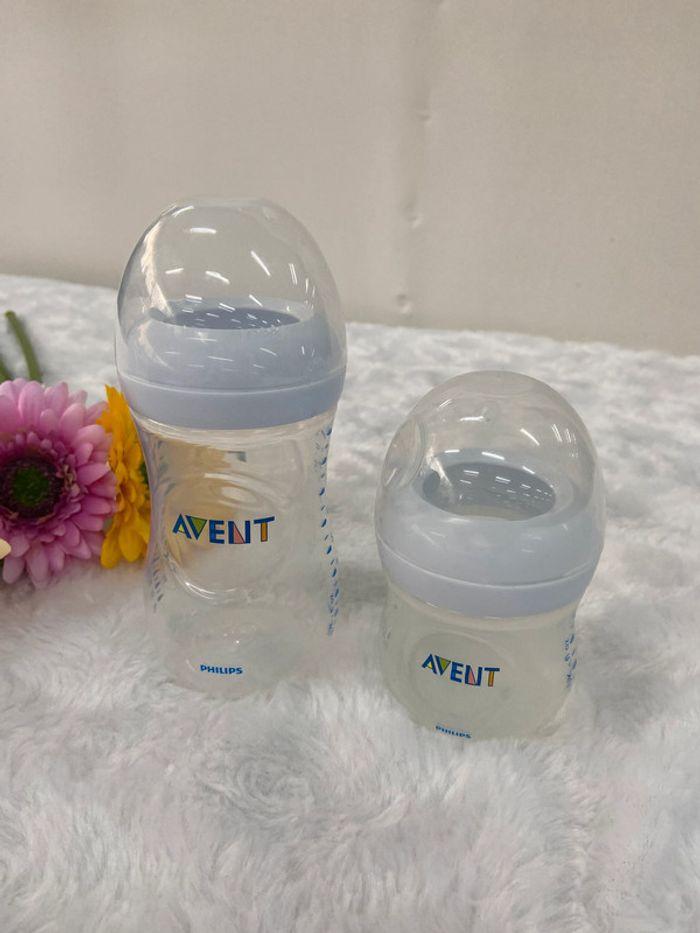 2 biberons Avent Philips neufs 260 ml et 125 ml incolore - photo numéro 1