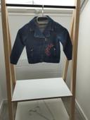 Veste imitation jean Orchestra 4 ans