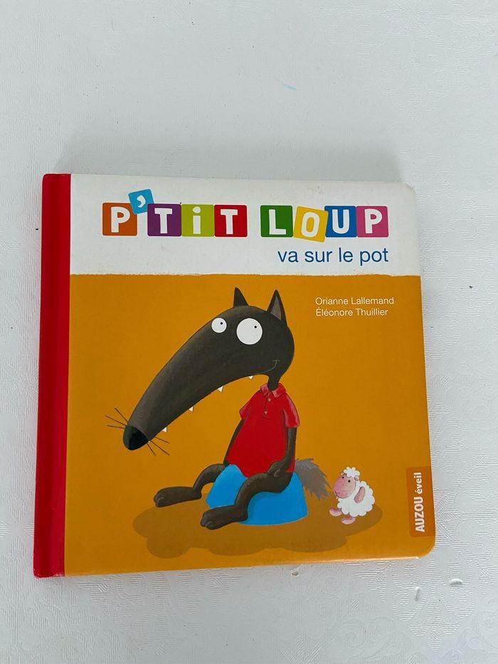 Petit loup va sur le pot - photo numéro 1