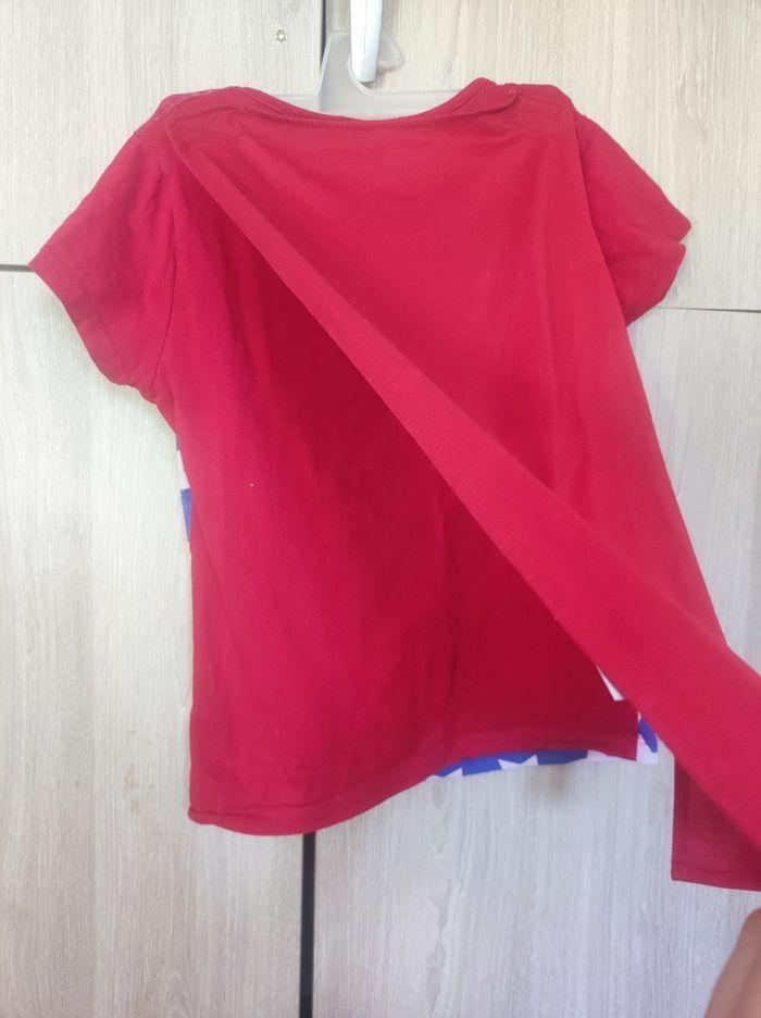 T shirt rouge wonder woman 8 ans Sun city - photo numéro 5