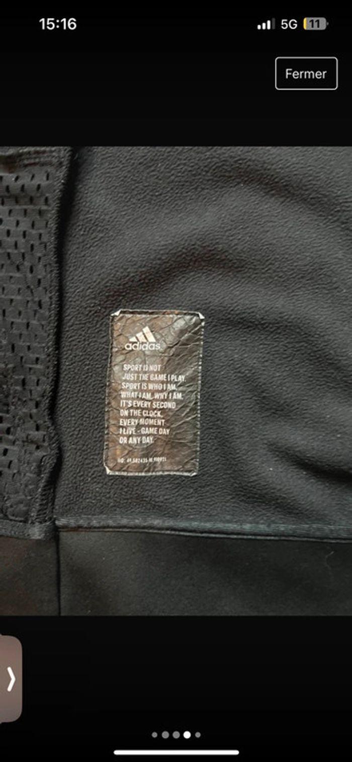 Veste coupe vent polaire Adidas - photo numéro 4