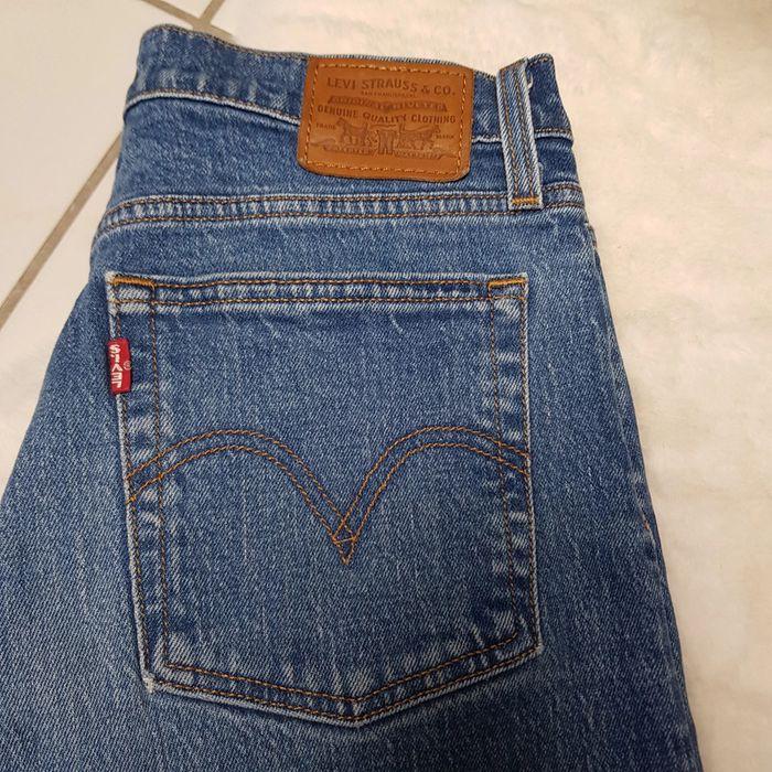 Jean Levi's Wedgie W27 Bleu - photo numéro 5