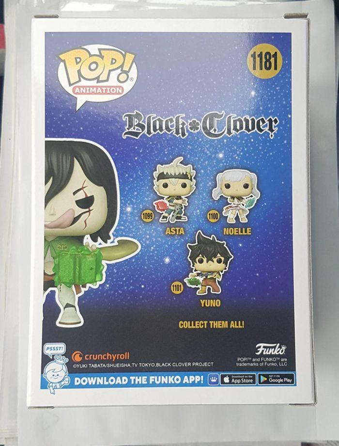 Pop! Animation 1181 black clover jack limited edition winter convention new Vinyl figure crynchyroll - photo numéro 3