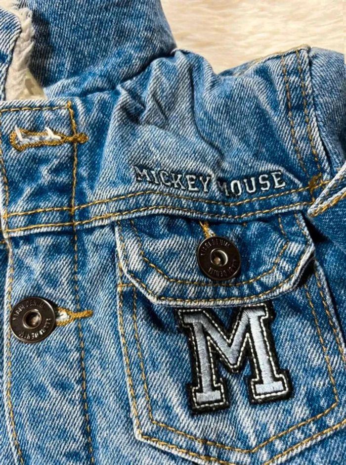 Veste en  jean Mickey - photo numéro 3