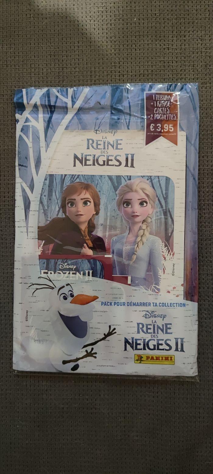 Coffret album et stickers panini la reine des neiges et pochette scellés - photo numéro 4