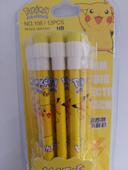 Lot de 12 crayons de bois Pikachu Pokémon