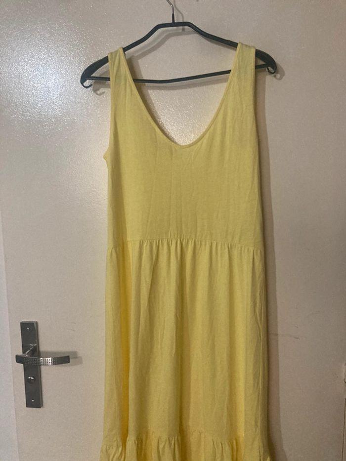 Robe longue mango jaune taille s neuve - photo numéro 10