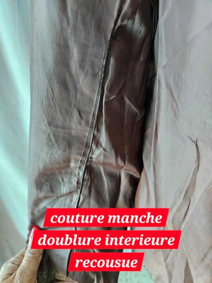 Veste automnale marron - photo numéro 5