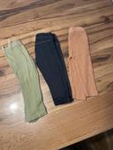 Lot de trois pantalons leggings