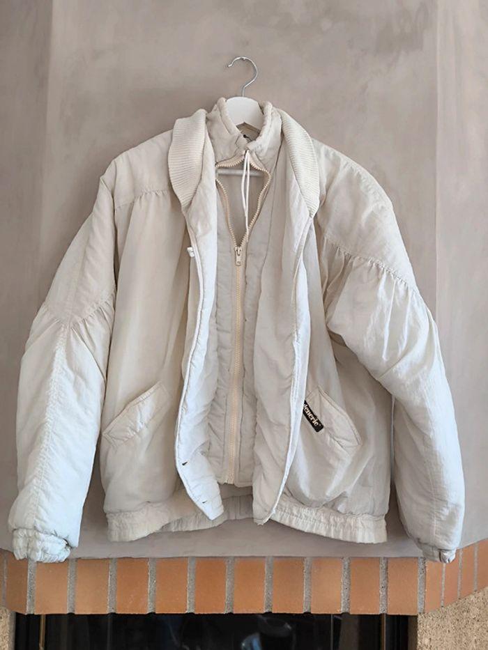 🤎 Blouson vintage blanc cassé 40/42/44🤎 - photo numéro 11