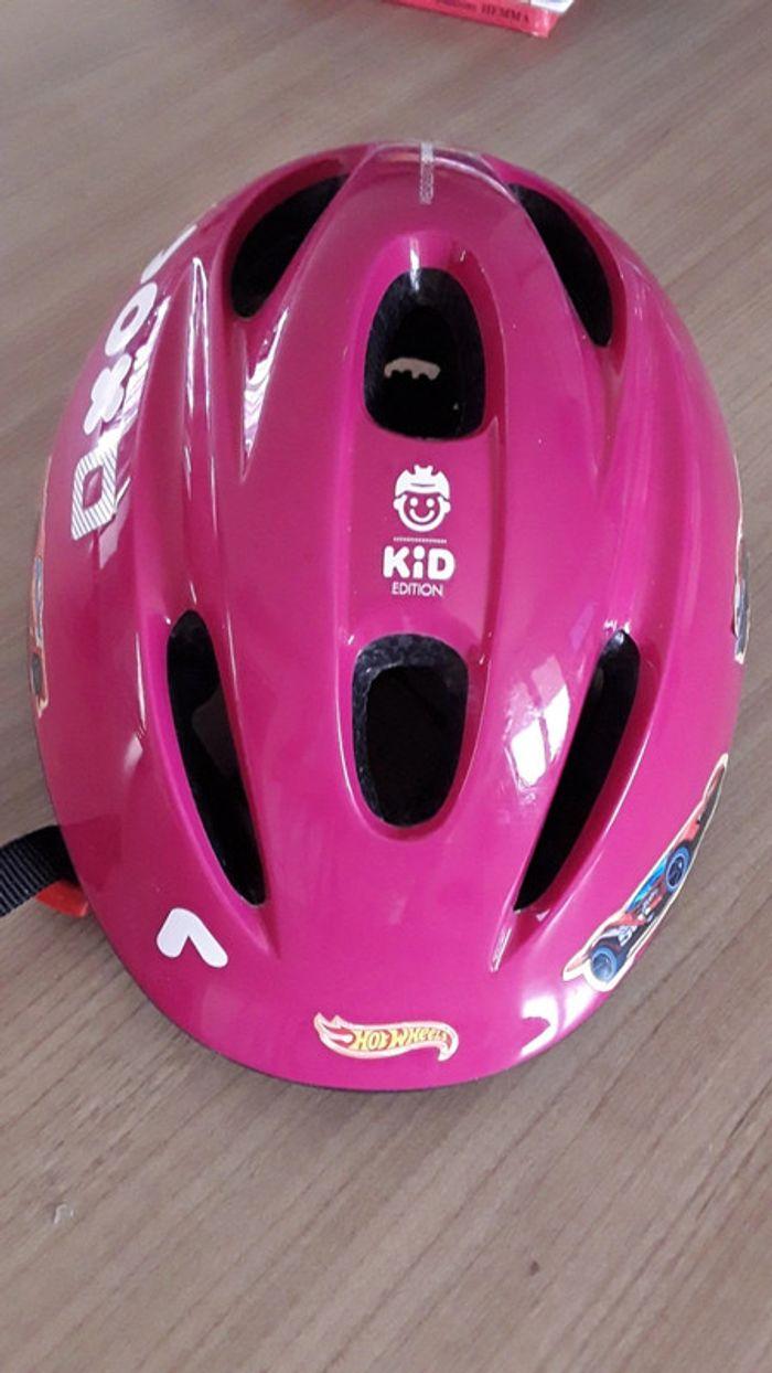 Casque velo enfant rose - photo numéro 4