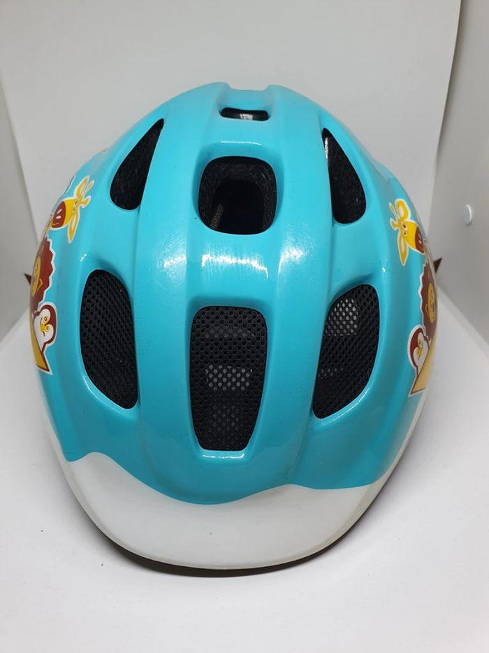 casque de vélo bleu réglable btwin - photo numéro 4