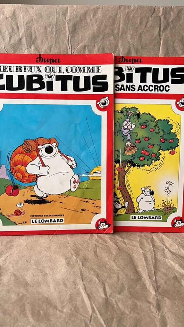 Cubitus 1995 - lot de 2 livres couvertures souples sans griffonnage ni déchirure - photo numéro 2