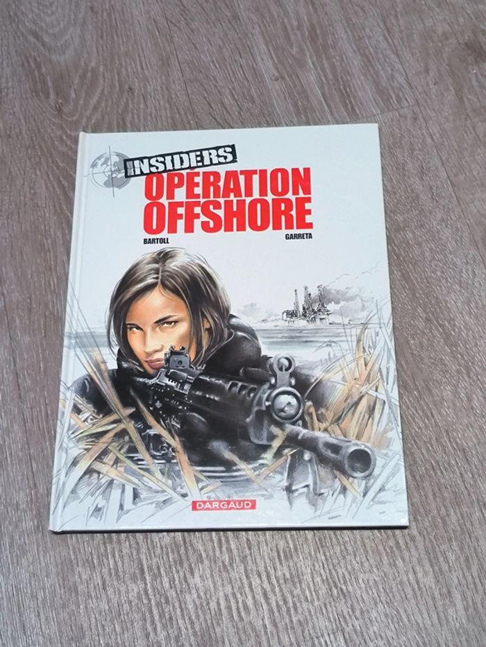 Livre bd numéro 2 insiders opération offshore édition Dargaud - photo numéro 1