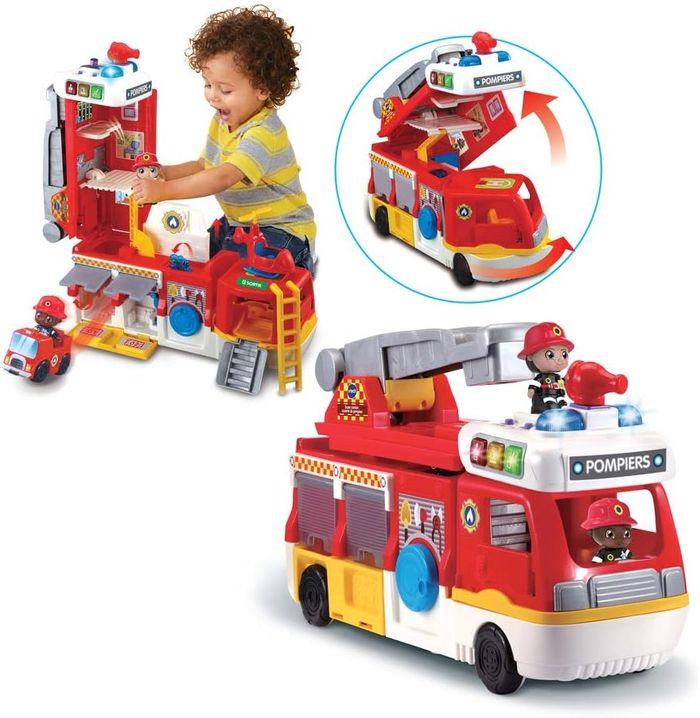 [NEUF] VTech Tut Tut Copains Super Camion Caserne de Pompiers - photo numéro 4