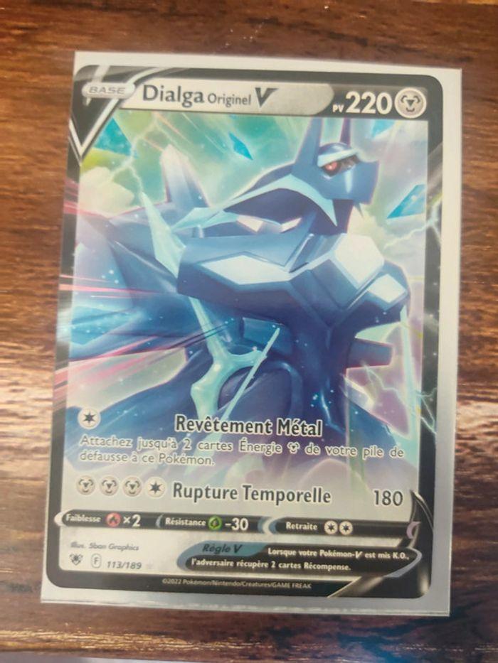 Carte pokémon Dialga originel v