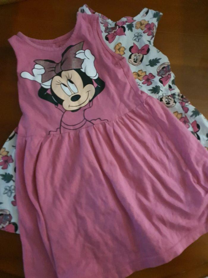 Lot de deux robes Minnie Disney - photo numéro 1