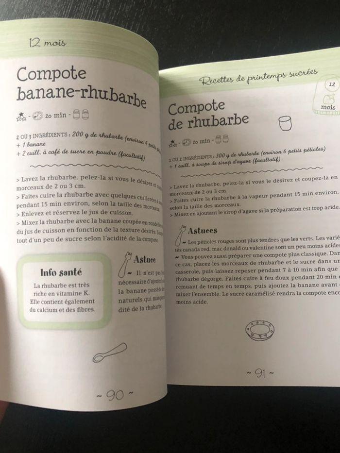 Livre Larousse 365 recettes bébé - photo numéro 2