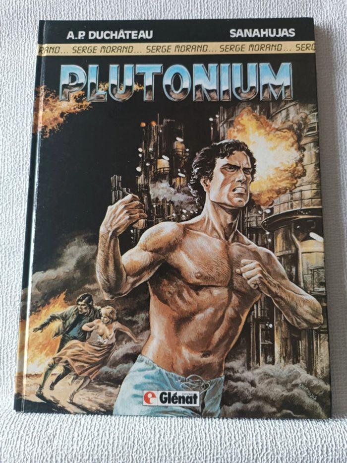 BD vintage Serge Morand tome 1 Plutonium Editions Glénat 1986 - photo numéro 1