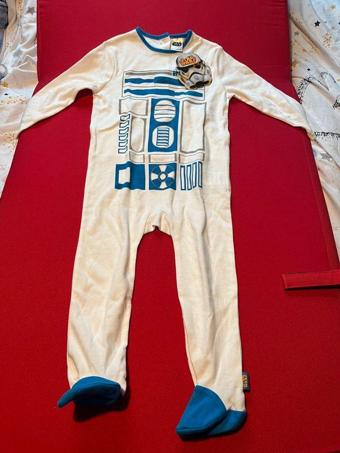 Pyjama une pièce grenouillère bébé garçon Star Wars 24 mois neuf R2D2 - photo numéro 5