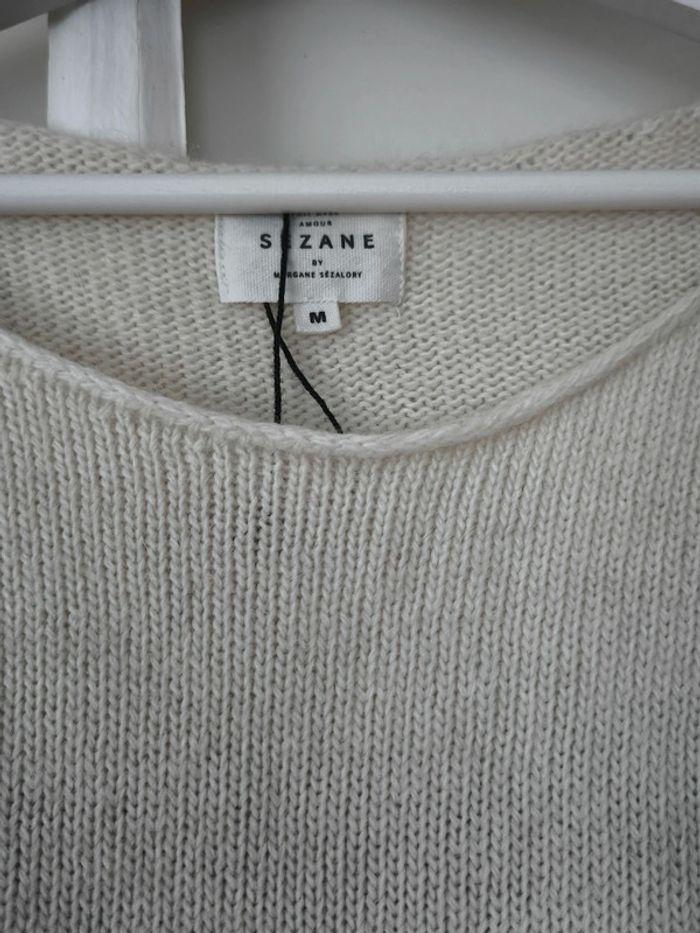 🤎 Pull Laine alpaga mohair Sézane 38 🤎 - photo numéro 4