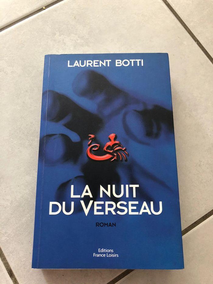 Livre Laurent Botti - la nuit du verseau - photo numéro 1