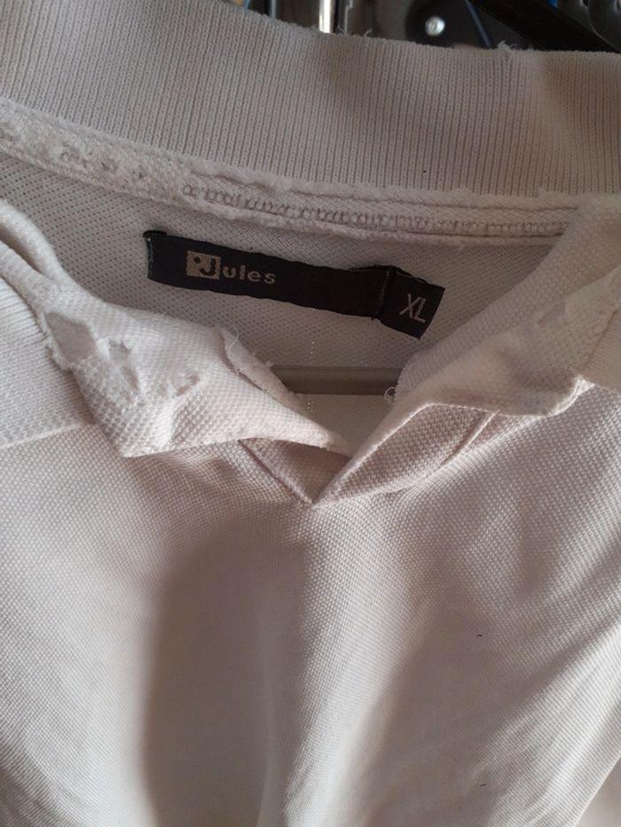 Polo blanc XL - photo numéro 4