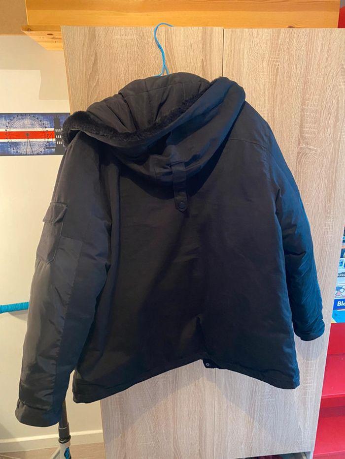 Parka noire ZARA homme taille XXL - photo numéro 2