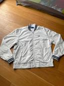 Bomber Fred Perry Blanc