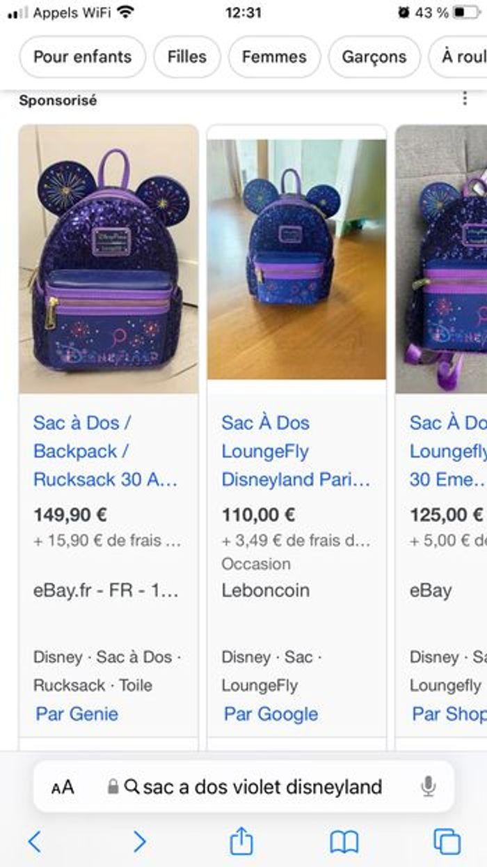 Sac à dos Disneyland Paris - photo numéro 7