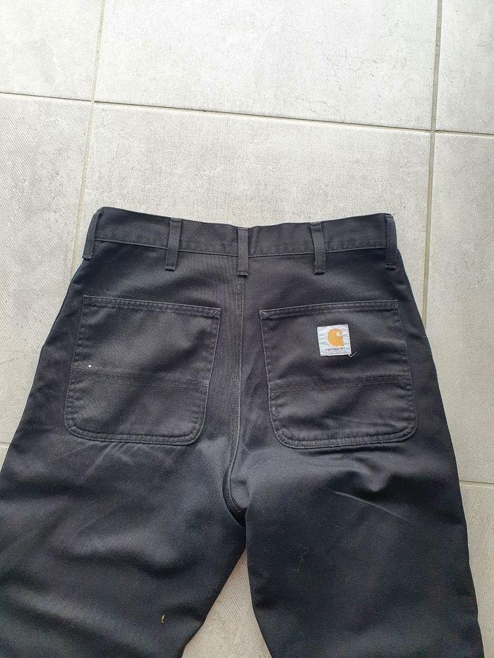 Pantalon noir Carhartt 38 M - photo numéro 1