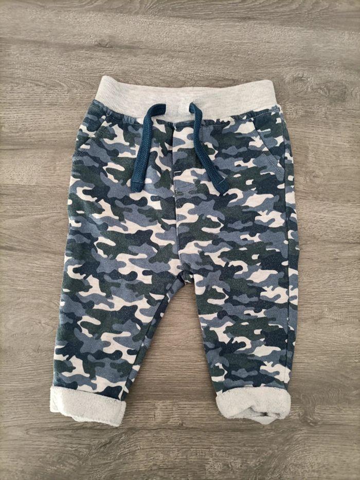 Jogging militaire bleu 68cm - photo numéro 1