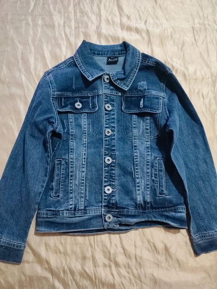 Veste en jeans 8 ans - photo numéro 1