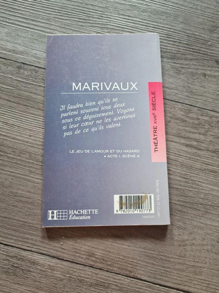 Livre Marivaux - photo numéro 2