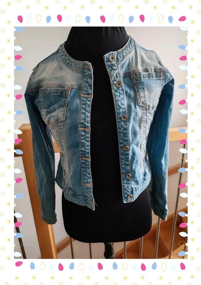 Veste jean fashion reguldr - photo numéro 1