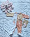 Pyjama / grenouillère velours bébé fille Gémo 3 mois